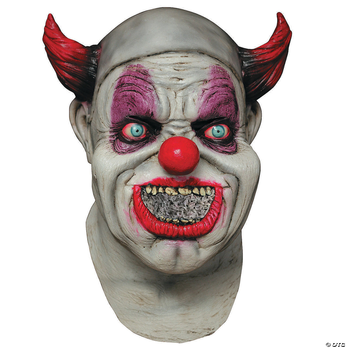 Adult's Maggot Clown Mouth Digital Mask