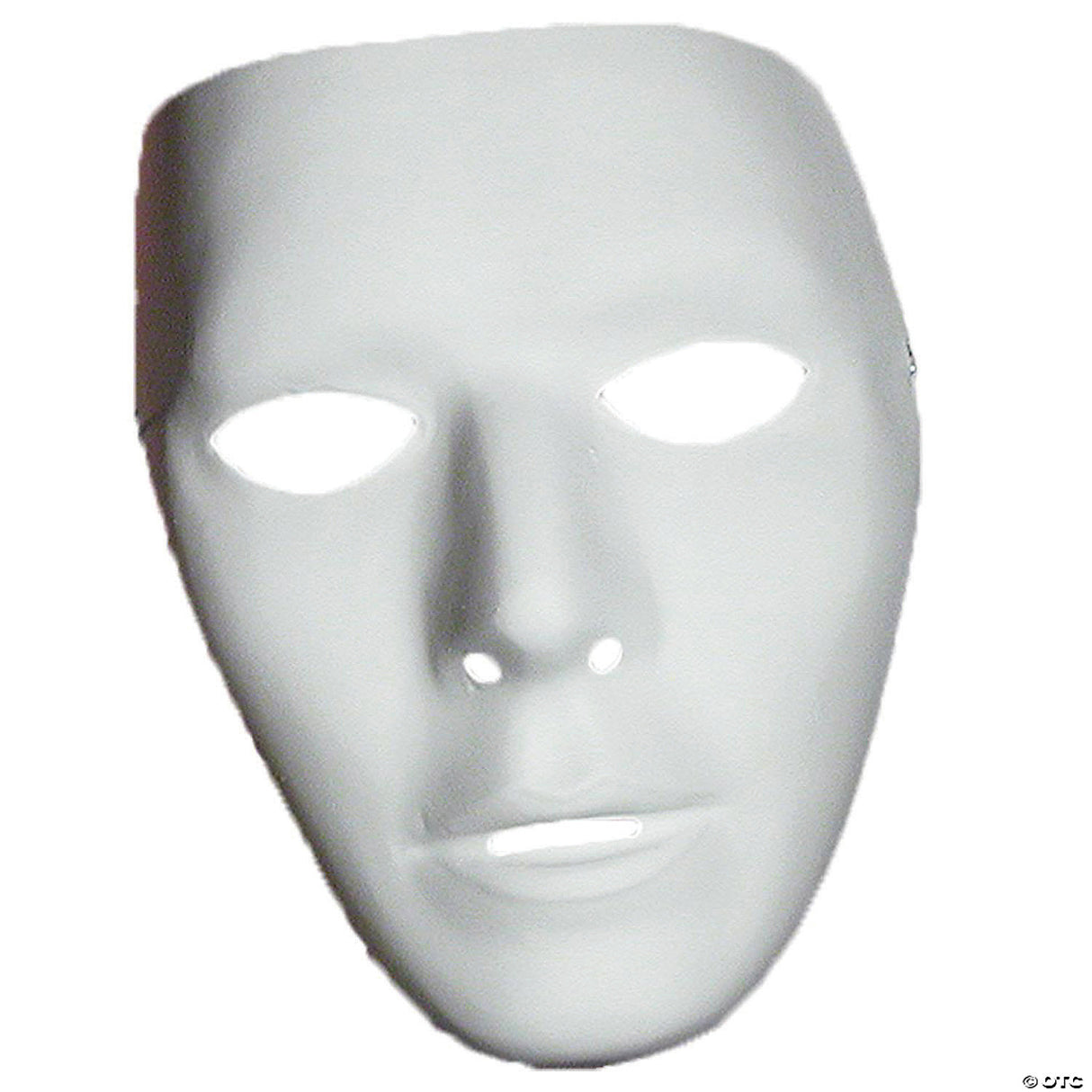 Adults Blank Male Mask