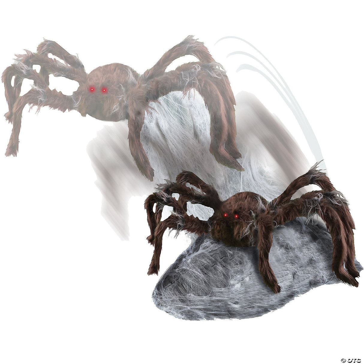 Brown Jumping Spider Decoration - Halloween Decoration Prop Haunted House & Part