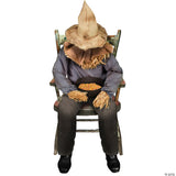 20" Sitting Scarecrow Prop