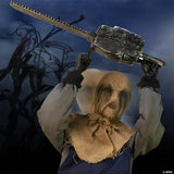 45" Seated Animated Chainsaw Greeter Prop