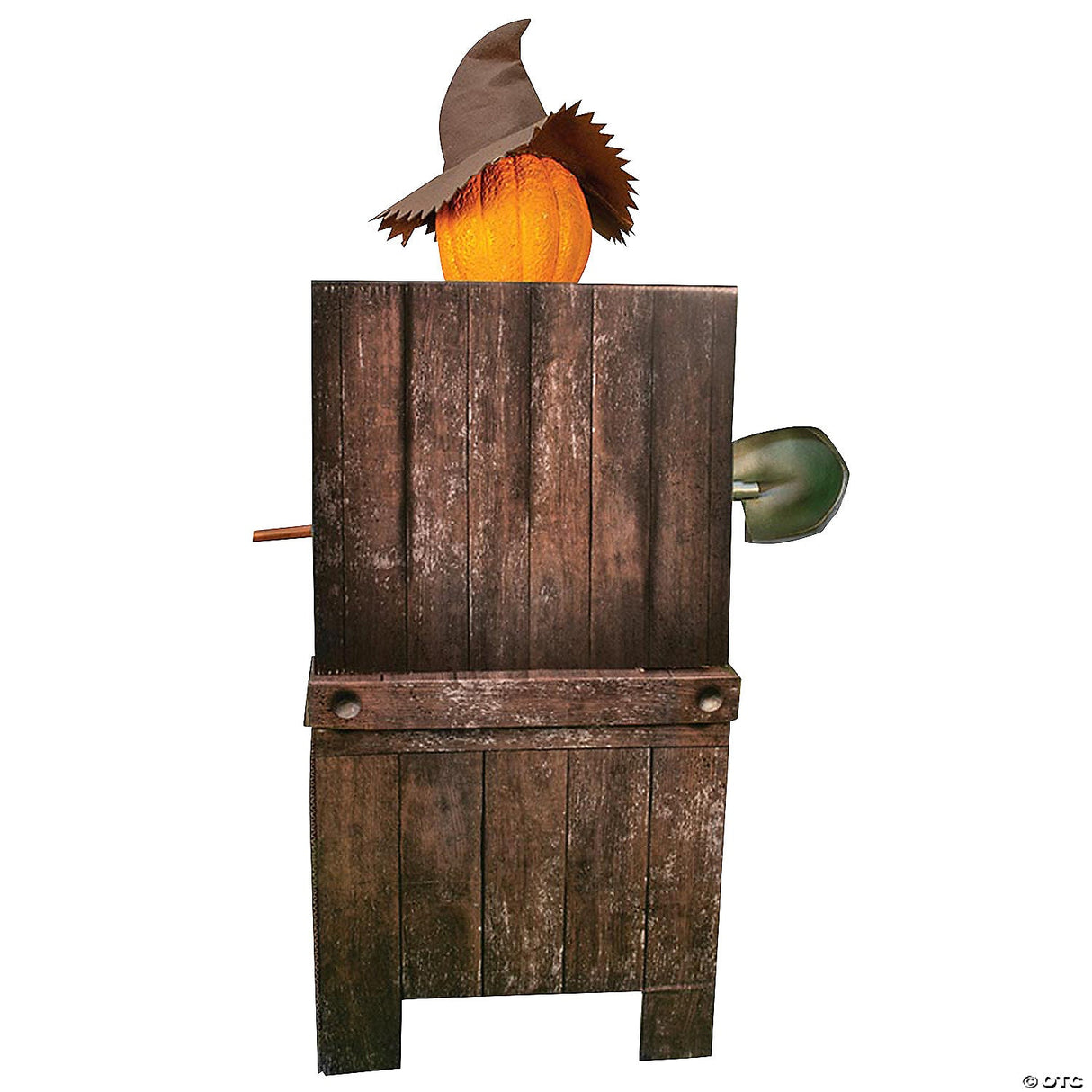 7 Ft. Animated Light-up Green Witchy Witch Halloween Decoration