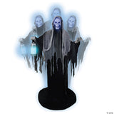 69" Animated Rising Ghost Reaper Halloween Decoration