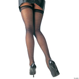 Sheer Stockings with Rhinestones Halloween Costume Accessory Party