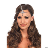 Adult Silver Unicorn Horn Halloween Costume Accessory Headband Party