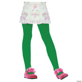 CHILD TIGHTS-GREEN SM