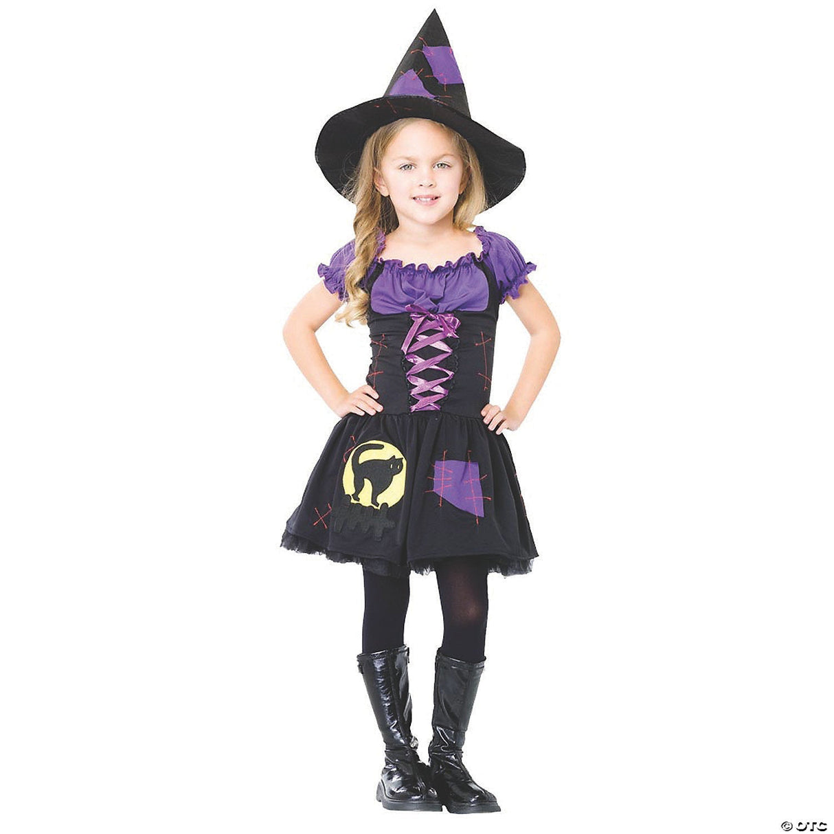WITCH LARGE CHILD - Kids Halloween Costume Cosplay & Party Outfit