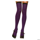 STRIPED THIGH HIGH STOCKINGS