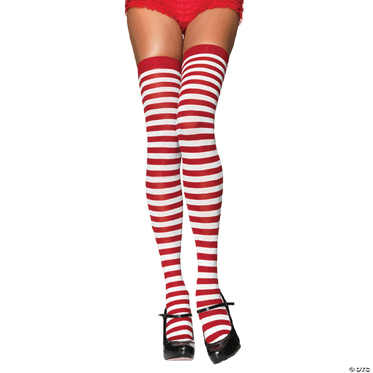 STRIPED THIGH HIGH STOCKINGS