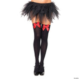 THIGH HIGH STOCKINGS WITH BOW UA6255