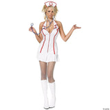 Women’s Sexy Nurse Costume – Hot Medical Doctor Roleplay Outfit SM/MD
