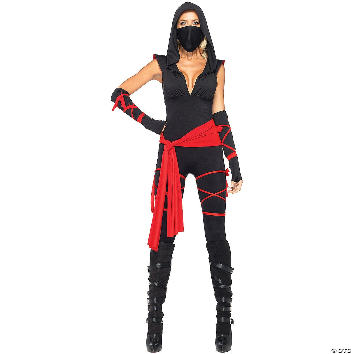 Women’s Ninja Costume – Sexy Stealth Warrior Halloween Outfit UA85087