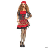 WOMEN'S GYPSY VIXEN COSTUME - Halloween Outfit Cosplay Party