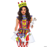 WOMEN'S CARD QUEEN COSTUME