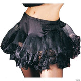 White Lace Bottom Petticoat Skirt – Halloween Costume Dress Accessory
