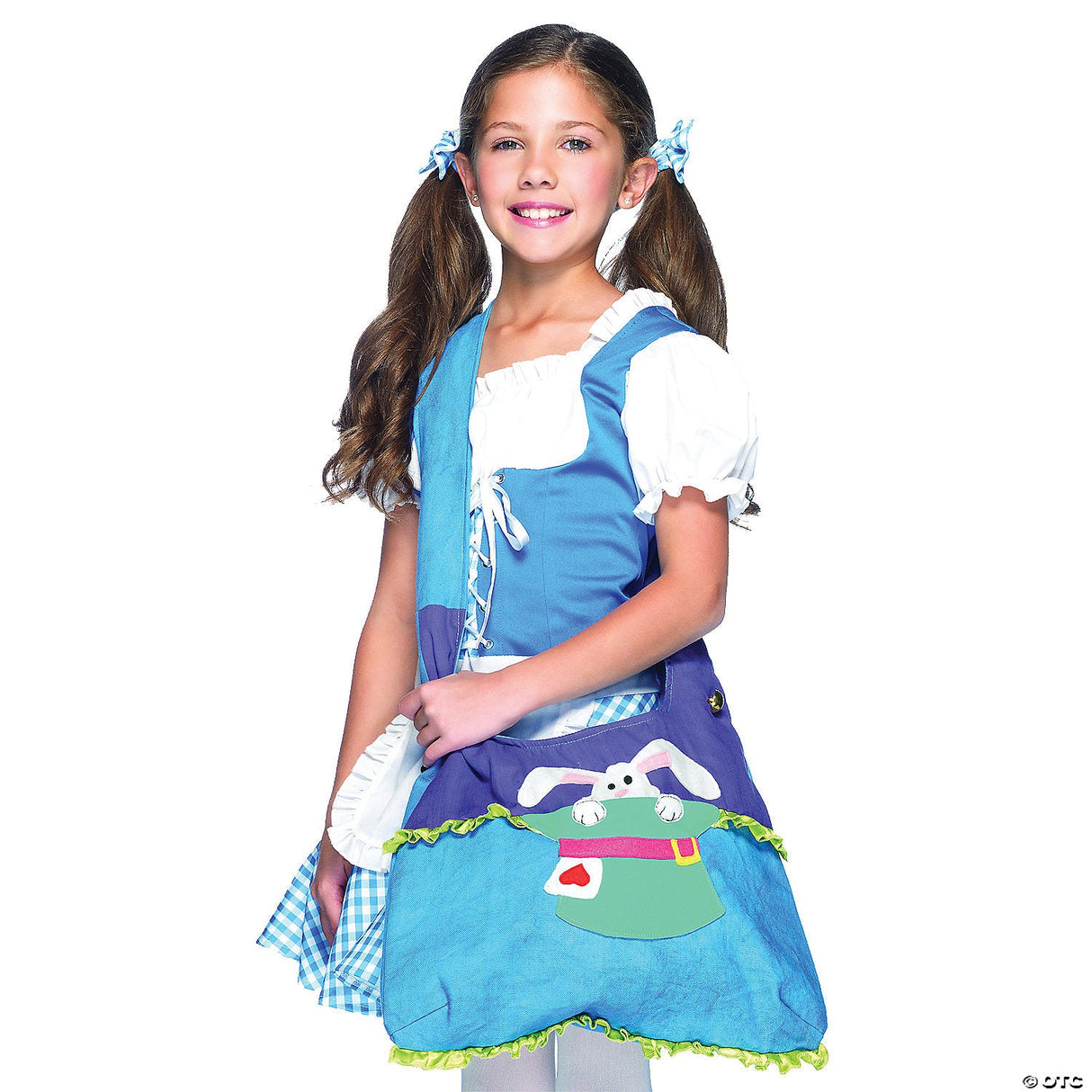 White Rabbit Treat Bag Halloween Accessory – Kids Party Candy Holder