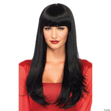 LONG BANGED WIG