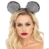 Adults Studded Mouse Ears Headband – Halloween Costume Accessory