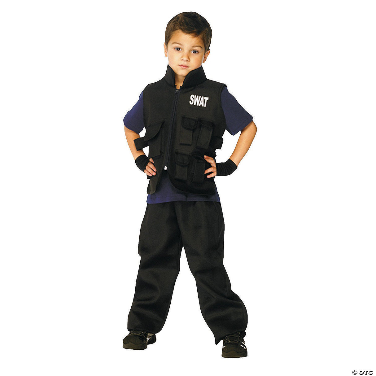 SWAT CHILD SMALL (4-6) - Halloween Costume Cosplay & Party Outfit For Kids
