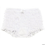 Black White Ruffled Shorts – Women’s Halloween Costume Accessory Dancewear