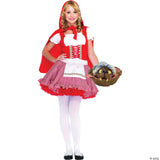 TEEN LIL MISS RED RIDING HD SM/MD 10-12 - Baby Halloween Costume Cosplay Dress U