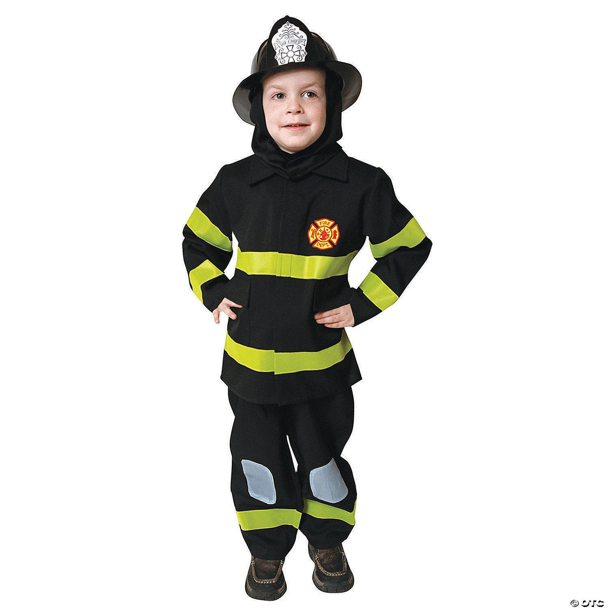 FIRE FIGHTER CHILD MEDIUM - Halloween Costume Cosplay & Party Outfit For Kids
