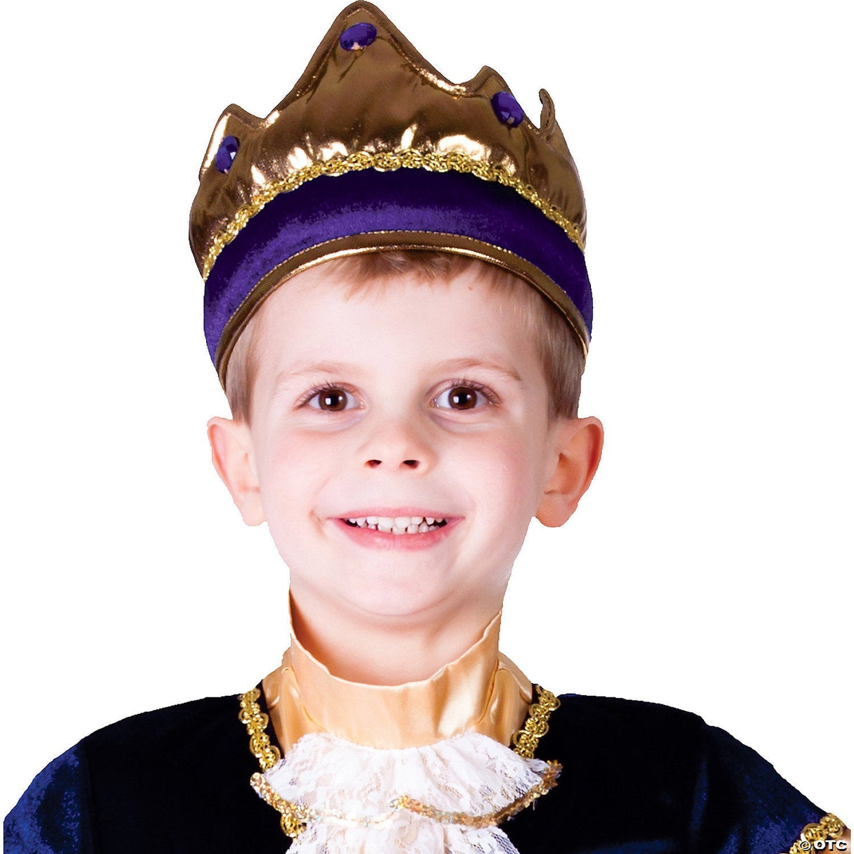 Child Crown Royal Halloween Costume Tiara – Kids Party Accessory
