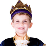 Child Crown Royal Halloween Costume Tiara – Kids Party Accessory