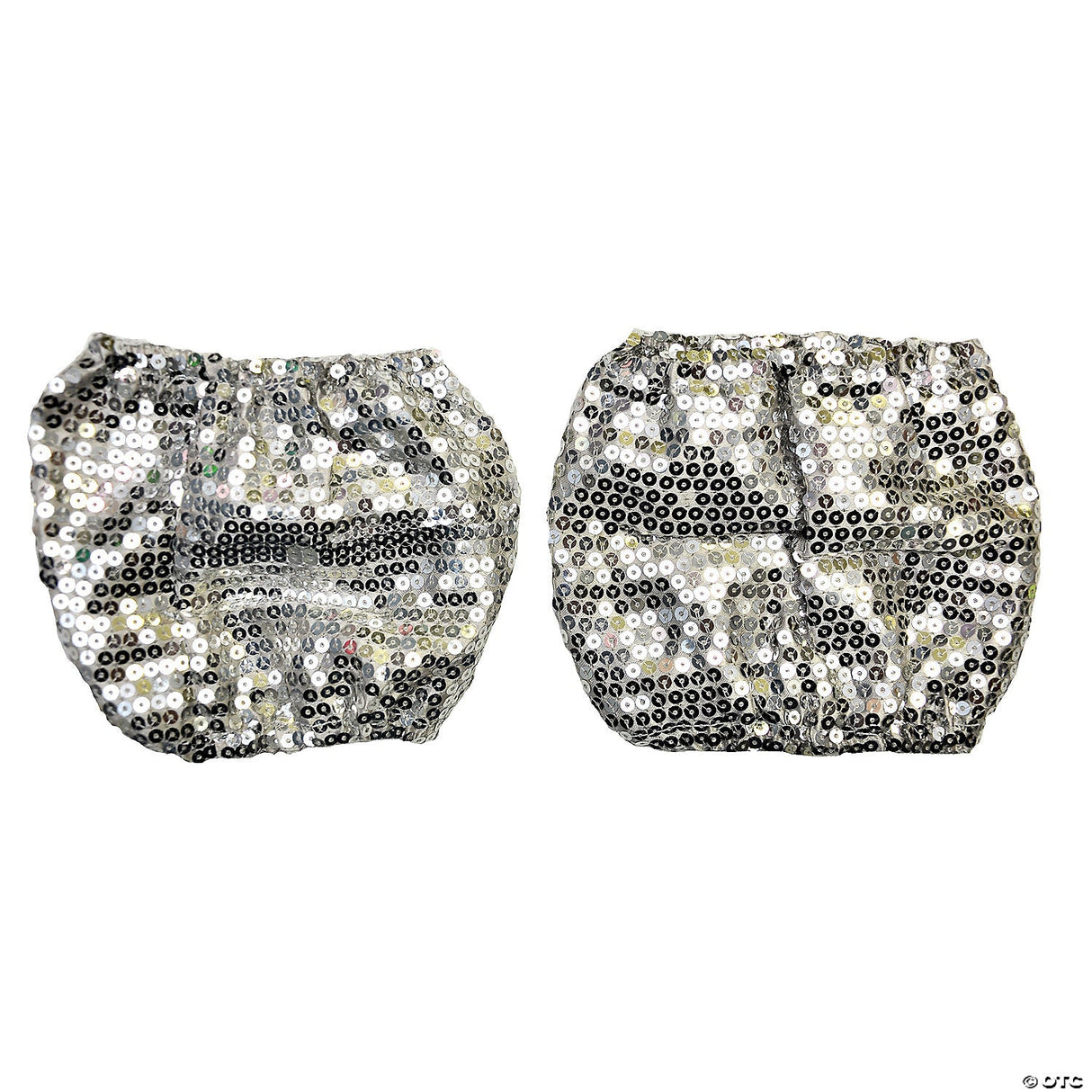Silver Sequin Leg Cuffs – Halloween Costume Accessory Dancewear