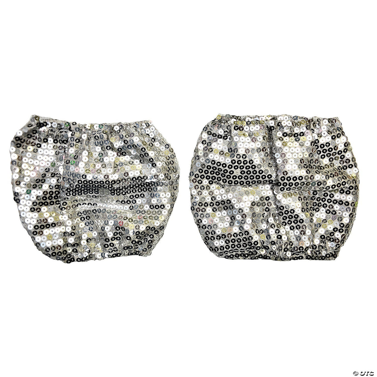 Silver Sequin Leg Cuffs – Halloween Costume Accessory Dancewear