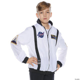 Astro Jacket Child White Size Small 4 – Kids Space Costume Coat Halloween