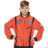 Astro Jacket Child White Size Small 4 – Kids Space Costume Coat Halloween