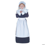 Girls Pilgrim Costume - XL - Halloween Costume Dress Up Party Outfit
