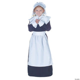 Girls Pilgrim Costume - XL - Halloween Costume Dress Up Party Outfit