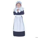 Girls Pilgrim Costume - XL - Halloween Costume Dress Up Party Outfit