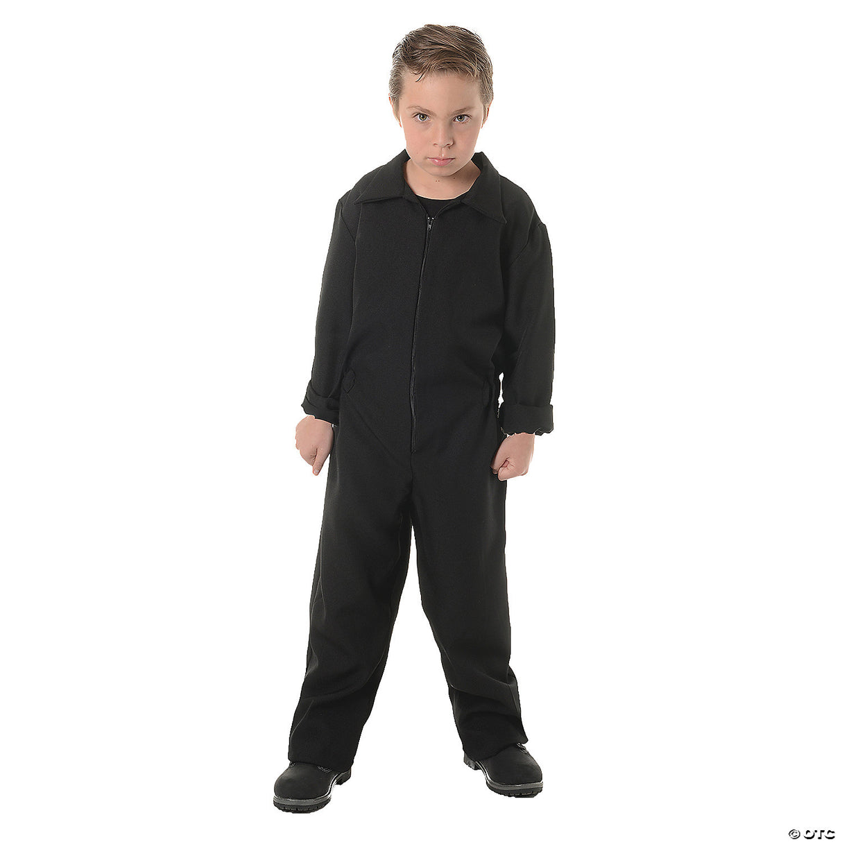 Kids Black Horror Jumpsuit Costume Small 4-6