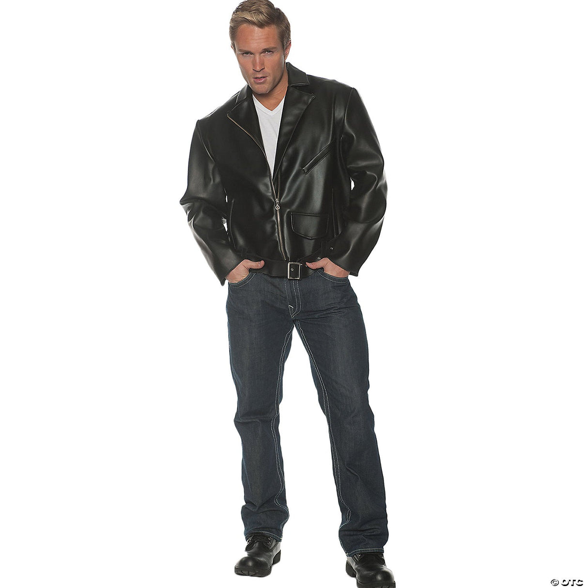 MEN'S GREASER JACKET - Scary Halloween Costume Adult Outfit Cosplay Party Event