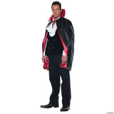 Adults Cape Black Costume Cloak – Halloween Dress Up Accessory