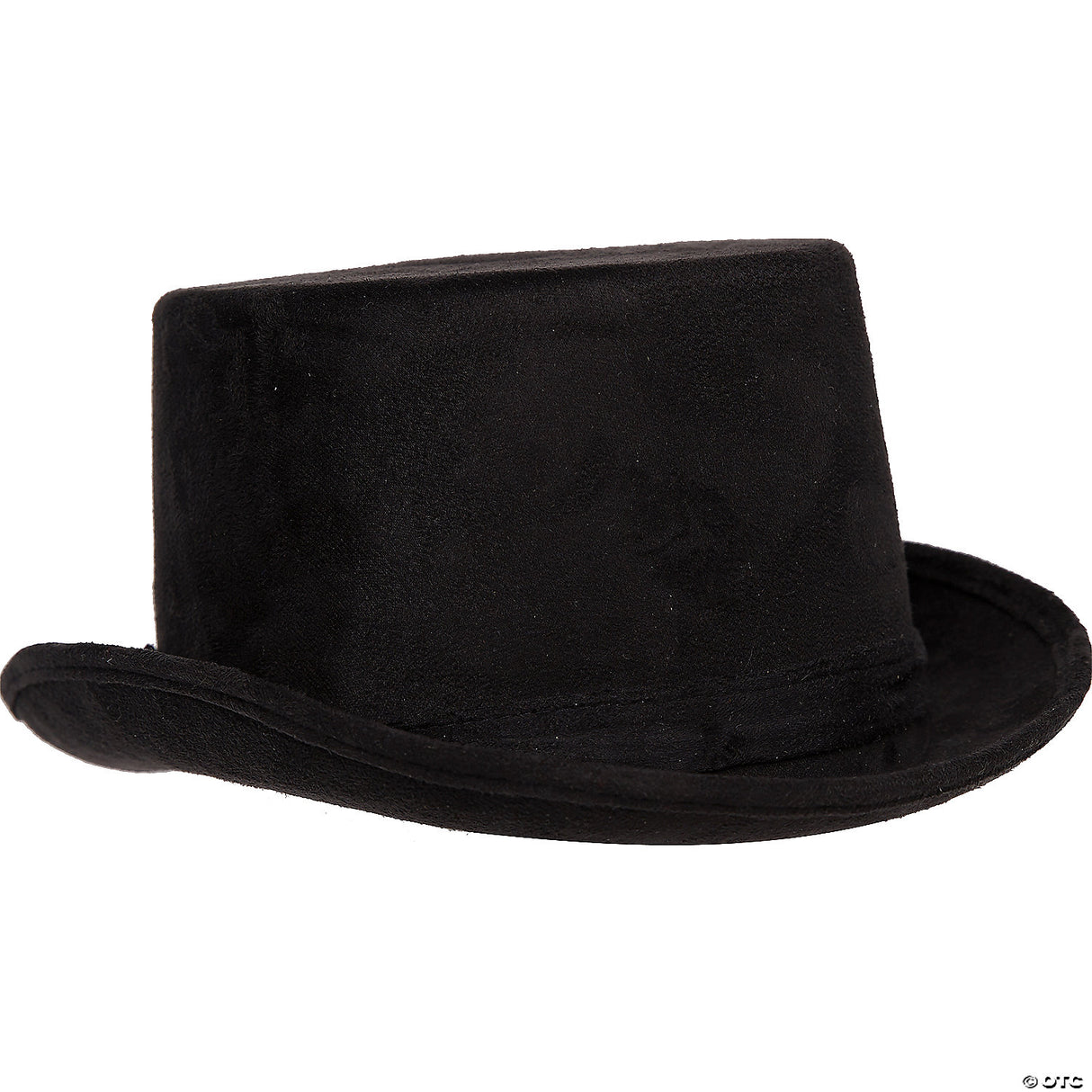 ADULT BROWN FAUX SUEDE TOP HAT