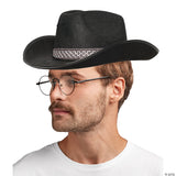 Kids Black Cowboy Sheriff Hat