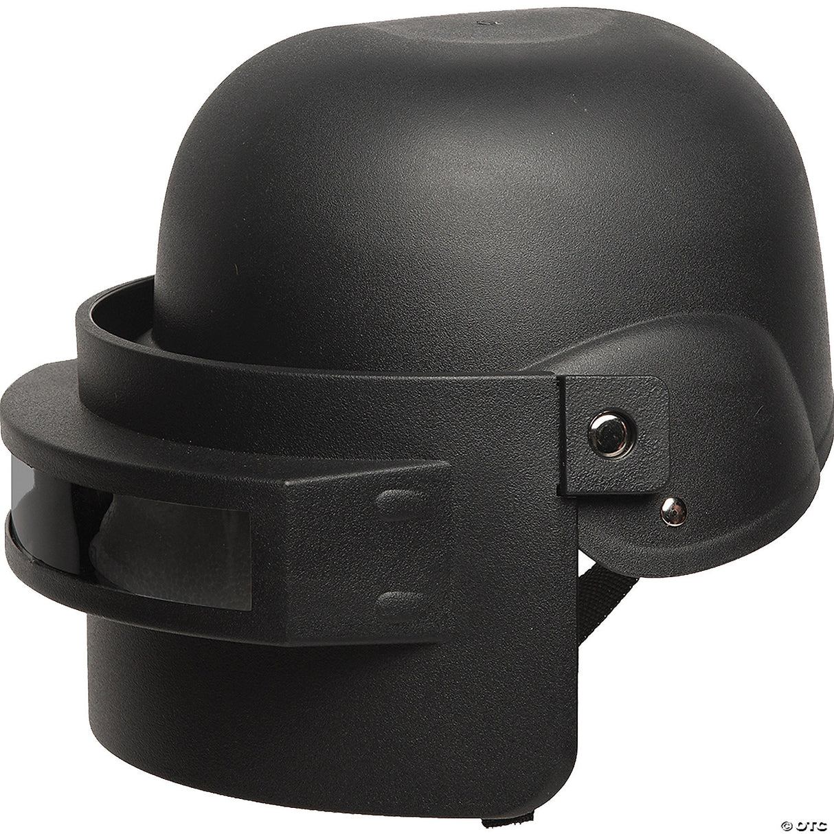 Kids Black S.w.a.t. Helmet With Face Mask