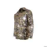 TIGER SHIRT GOLD SEQUIN AD XXL