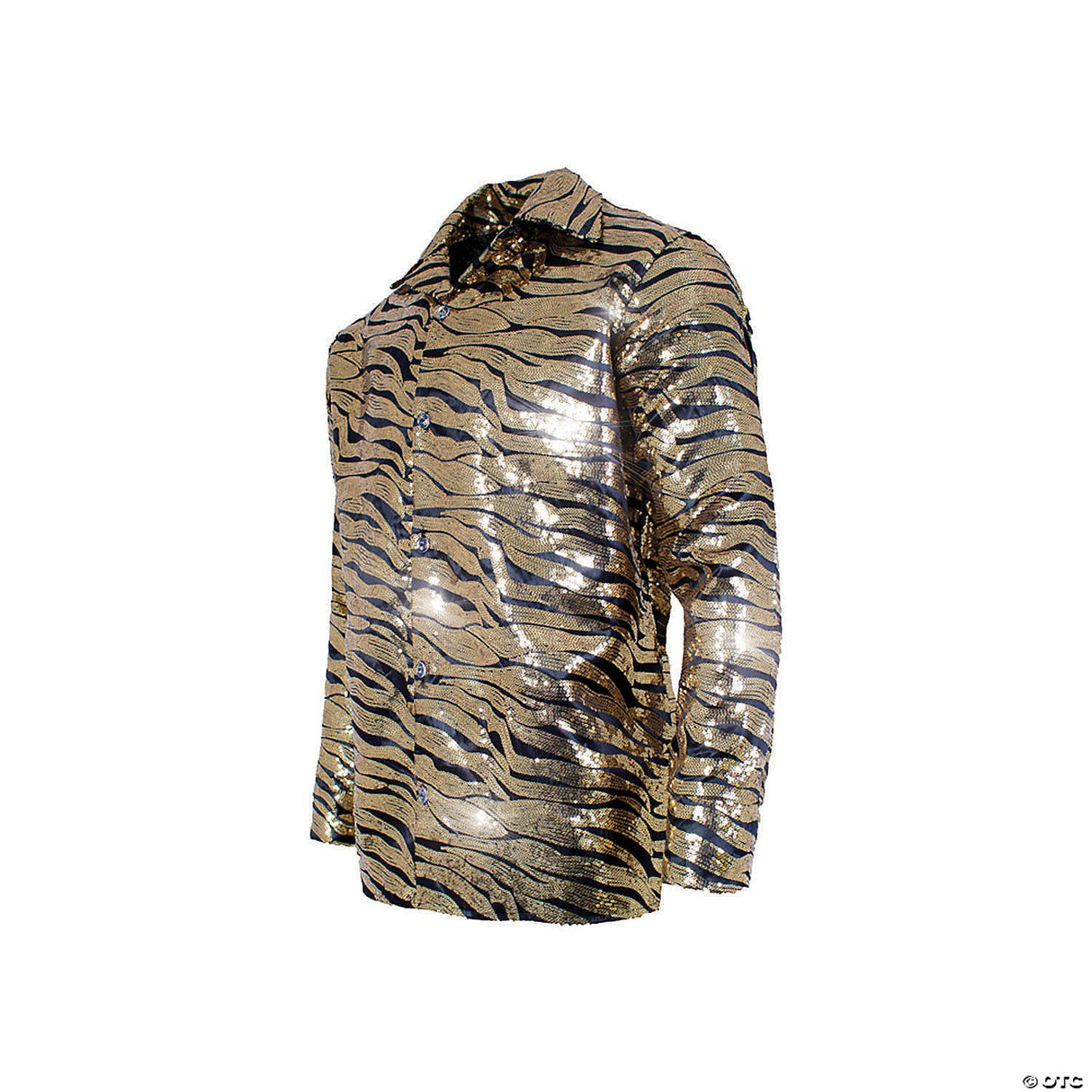 TIGER SHIRT GOLD SEQUIN AD XXL