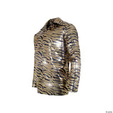 TIGER SHIRT GOLD SEQUIN AD XXL