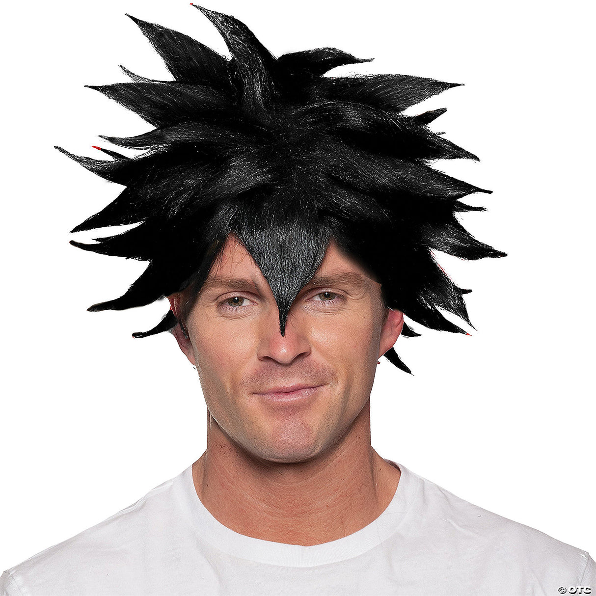 Adults Black Spikey Anime Wig