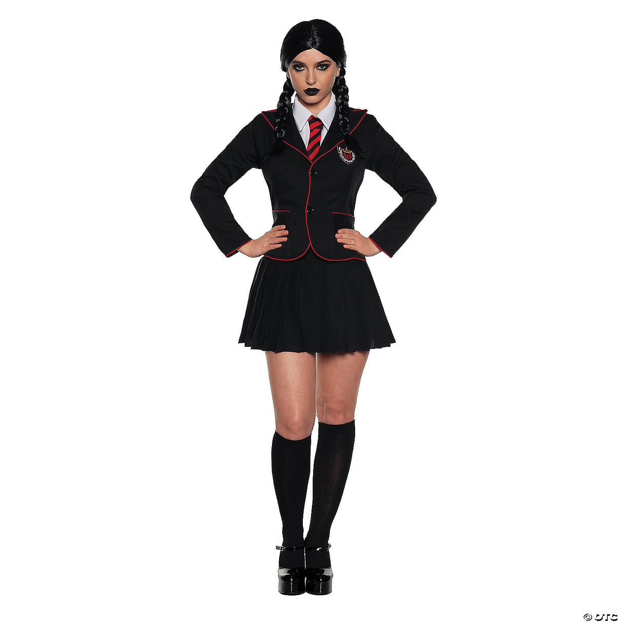 ADLT GOTHIC SCHOOLGIRL SM