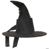 Adults Black Curved Wizard Hat