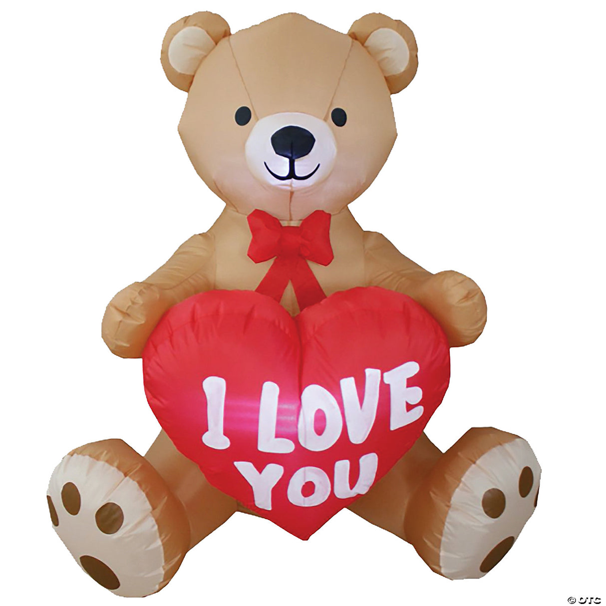 52" I Love You Bear Inflatable Outdoor Yard Decoration