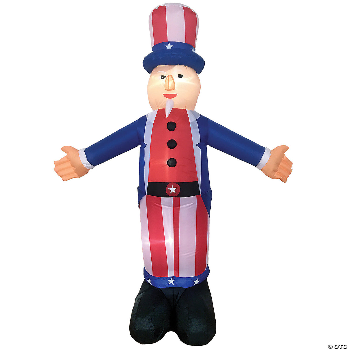 6 Ft. Inflatable Uncle Sam Outdoor Yard Decoration